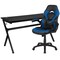 Flash Furniture Black Gaming Desk and Chair Set with Cup Holder BLN-X10D1904L-BL-GG - alternate 3